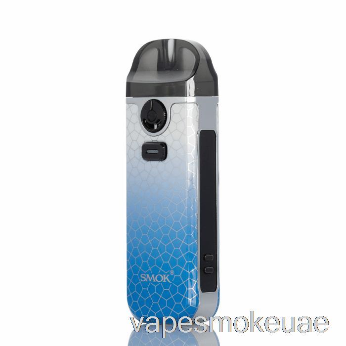 Vape Uae Smok Nord 4 80w Pod Kit درع رمادي أزرق